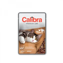 CALIBRA Cat Premium Adult Lamb & Poultry � kapsi�ka pre ma�ky 100 g