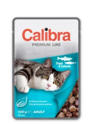 CALIBRA Cat Premium Adult Trout & Salmon � kapsi�ka pre ma�ky 100 g