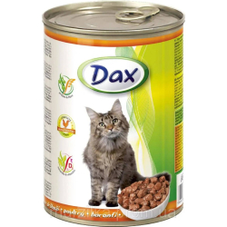 DAX Cat Hydina � k�sky v om��ke pre dospel� ma�ky 415 g