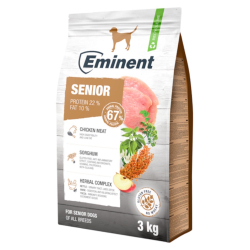 EMINENT Senior Light � krmivo pre star�ie psy a psy s nadv�hou 3 kg